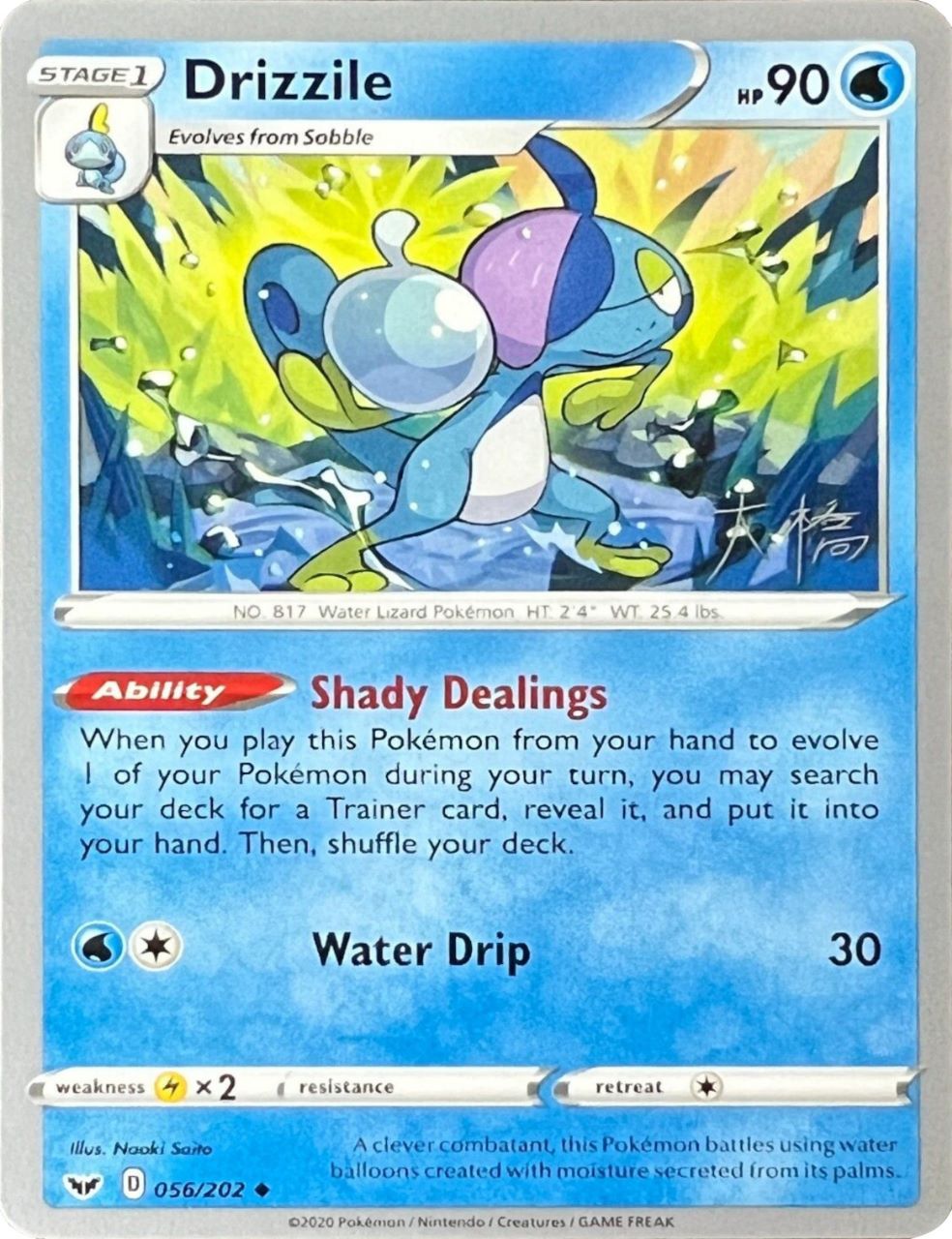 Drizzile (056/202) (Ice Rider Palkia - Rikuto Ohashi) [World Championships 2022] | Odin's Place