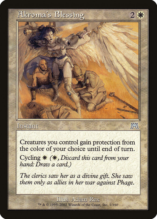 Akroma's Blessing (1) [Onslaught] | Odin's Place