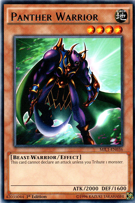 Panther Warrior [MIL1-EN036] Rare | Odin's Place