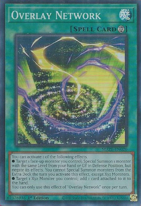 Overlay Network [MAZE-EN020] Super Rare | Odin's Place