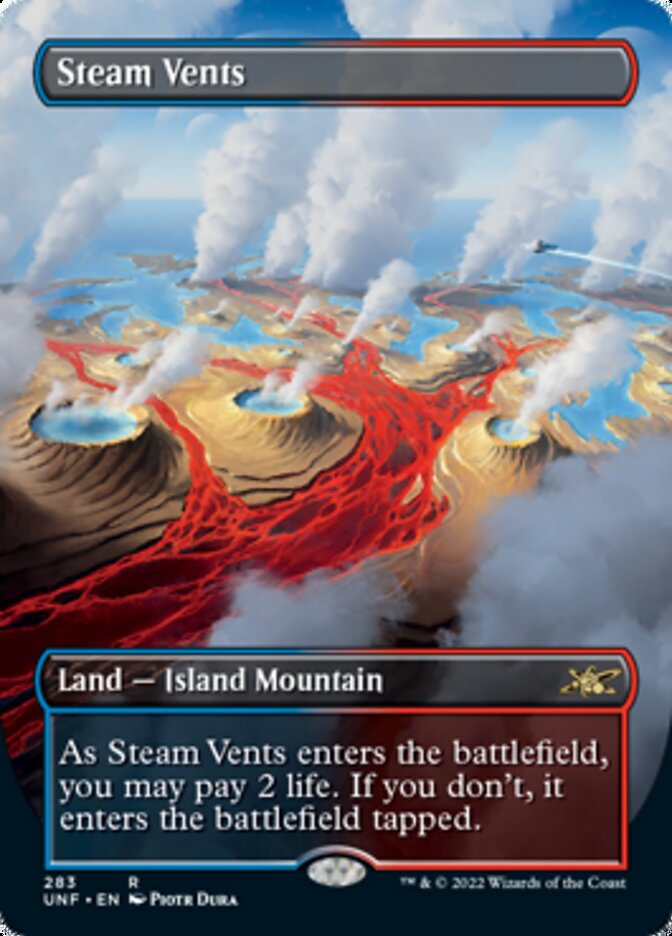 Steam Vents (Borderless) [Unfinity] | Odin's Place
