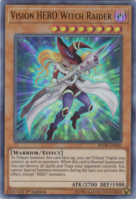Vision Hero Witch Raider [BLHR-EN060] Ultra Rare | Odin's Place