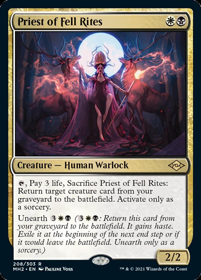 Priest of Fell Rites [Modern Horizons 2] | Odin's Place