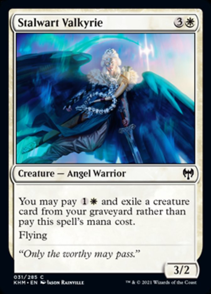 Stalwart Valkyrie [Kaldheim] | Odin's Place