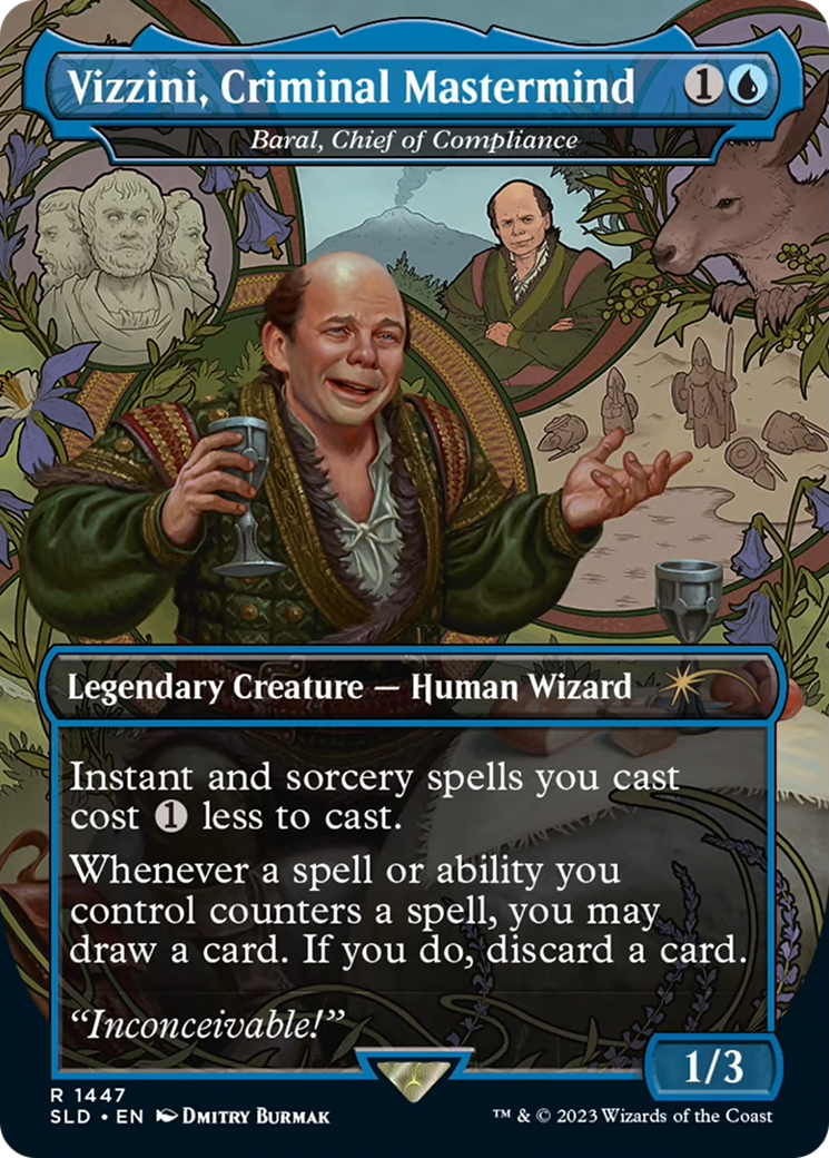 Vizzini, Criminal Mastermind - Baral, Chief of Compliance [Secret Lair Drop Series] | Odin's Place
