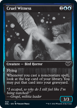 Cruel Witness [Innistrad: Double Feature] | Odin's Place