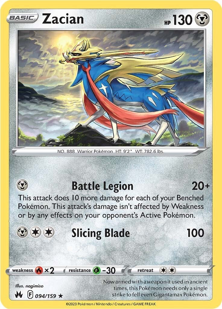 Zacian (094/159) [Sword & Shield: Crown Zenith] | Odin's Place