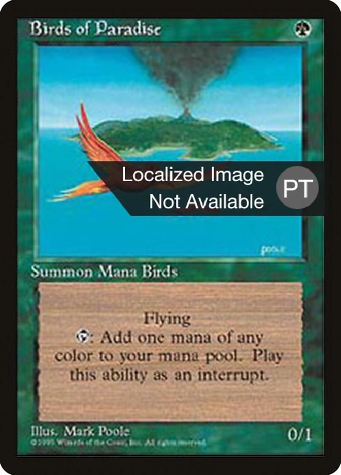 Birds of Paradise [Fourth Edition (Foreign Black Border)] | Odin's Place