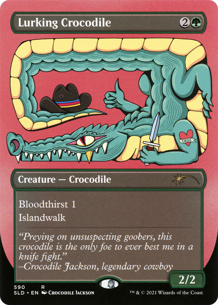 Lurking Crocodile [Secret Lair Drop Promos] | Odin's Place