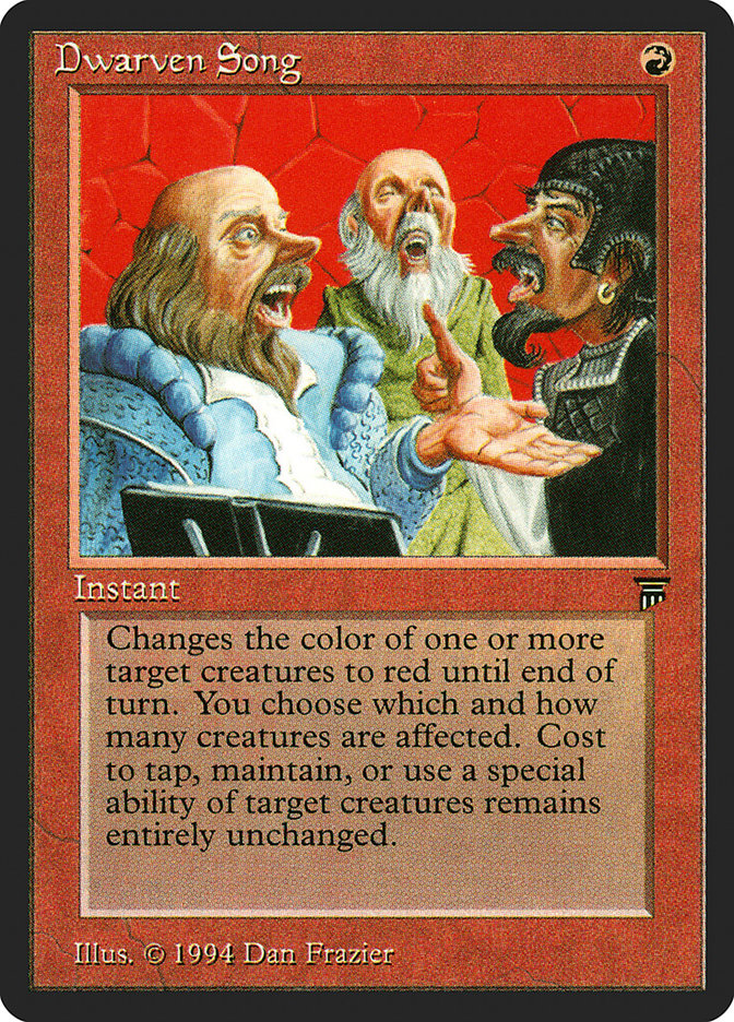 Dwarven Song (143) [Legends] | Odin's Place