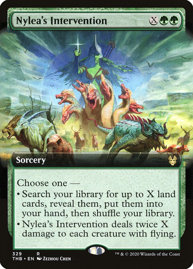 Nylea's Intervention (Extended Art) [Theros Beyond Death] | Odin's Place