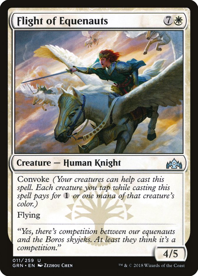 Flight of Equenauts (11) [Guilds of Ravnica] | Odin's Place