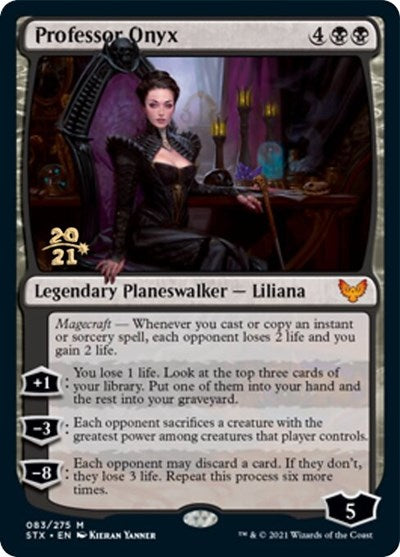 Professor Onyx [Strixhaven: School of Mages Prerelease Promos] | Odin's Place