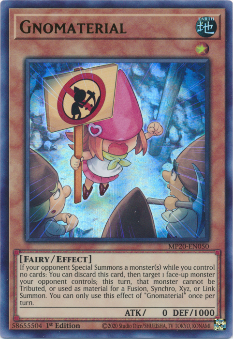 Gnomaterial [MP20-EN050] Ultra Rare | Odin's Place