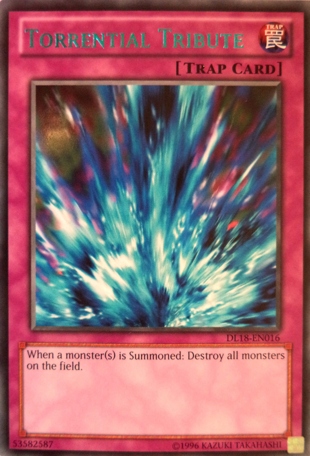 Torrential Tribute (Blue) [DL18-EN016] Rare | Odin's Place
