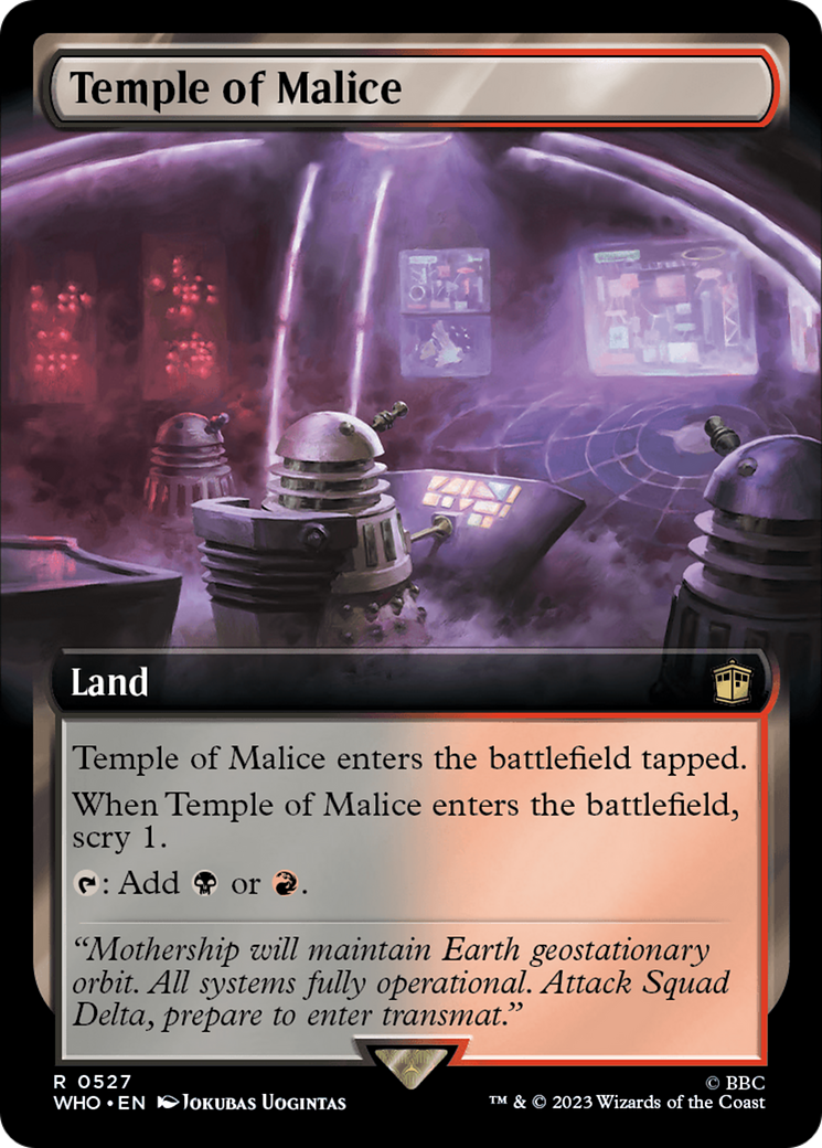 Temple of Malice (Extended Art) [Doctor Who] | Odin's Place