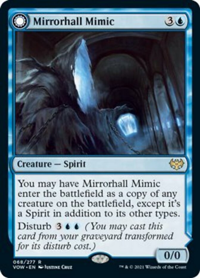 Mirrorhall Mimic // Ghastly Mimicry [Innistrad: Crimson Vow] | Odin's Place