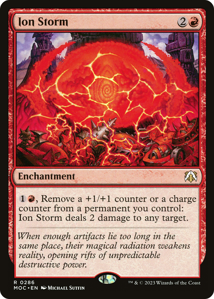 Ion Storm [March of the Machine Commander] | Odin's Place