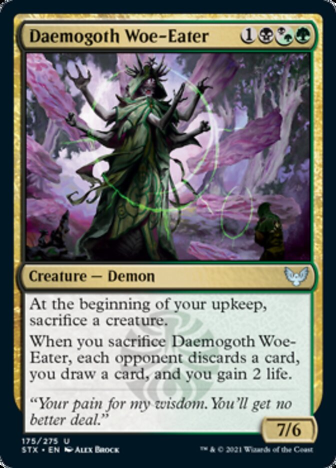 Daemogoth Woe-Eater [Strixhaven: School of Mages] | Odin's Place