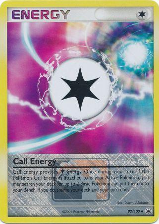 Call Energy (92/100) (League Promo) [Diamond & Pearl: Majestic Dawn] | Odin's Place