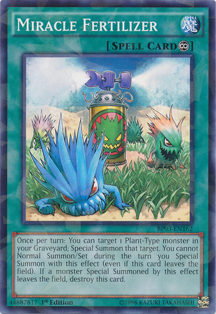 Miracle Fertilizer [BP03-EN162] Shatterfoil Rare | Odin's Place