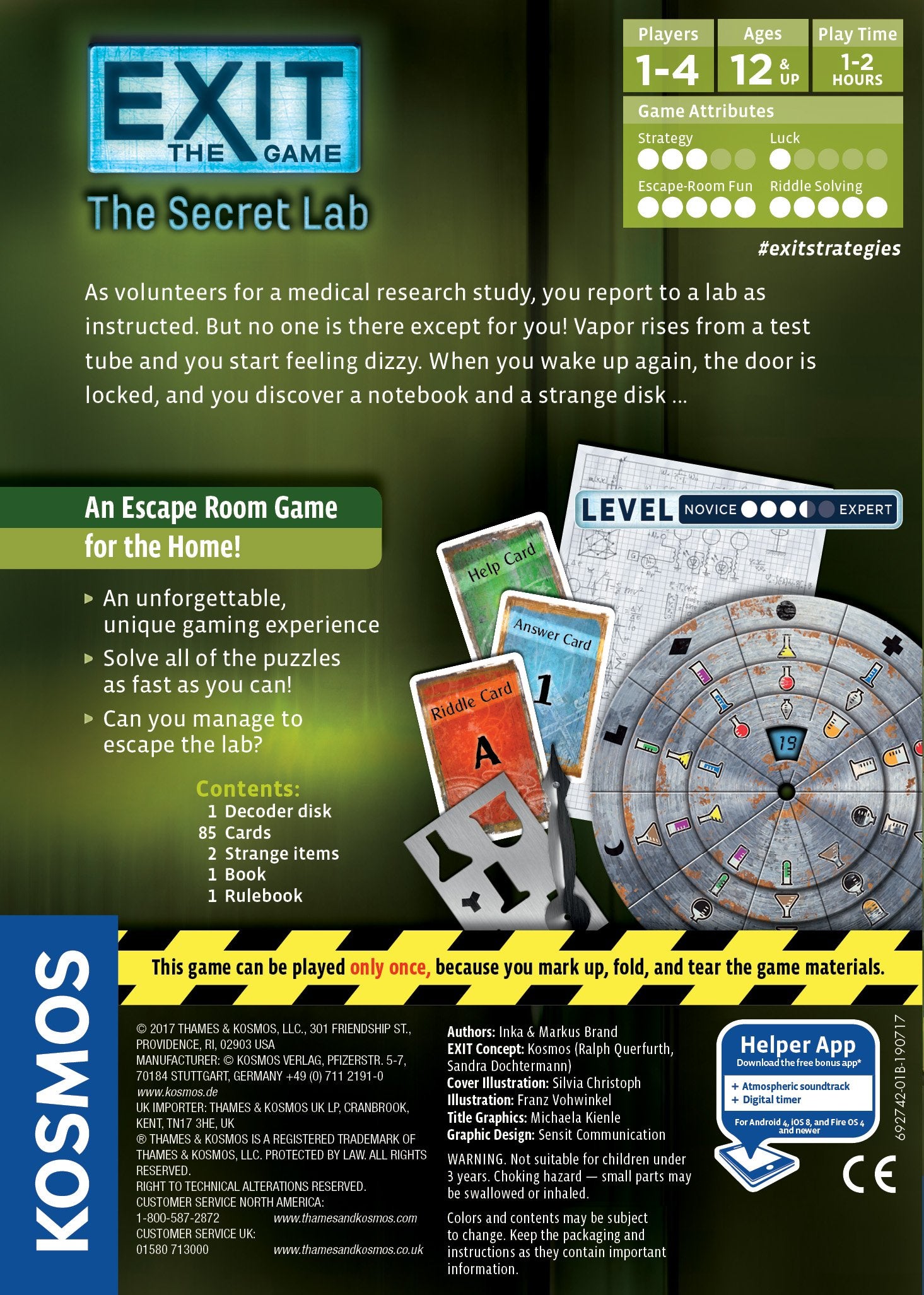 Exit: The Game – The Secret Lab | Odin's Place