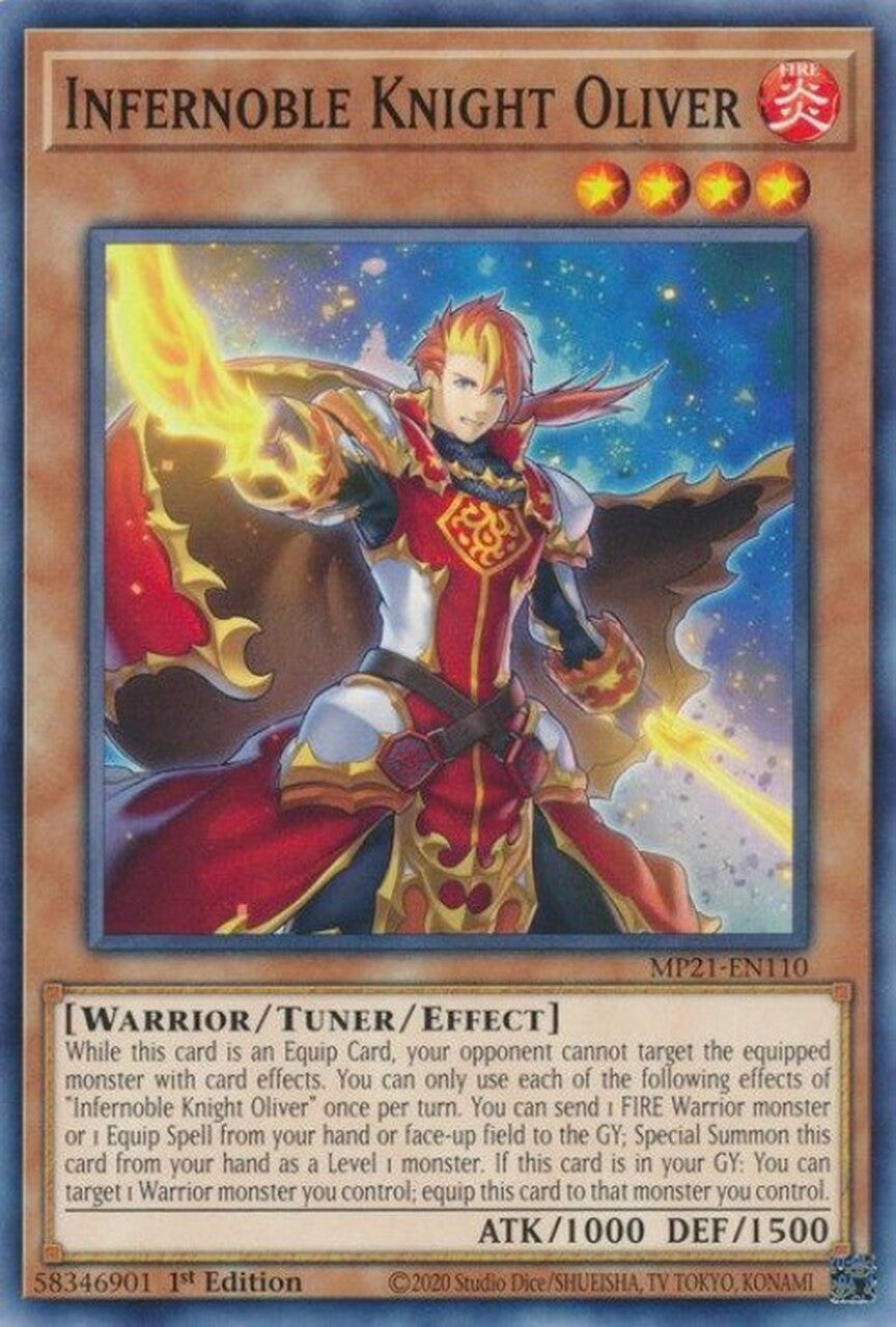 Infernoble Knight Oliver [MP21-EN110] Common | Odin's Place
