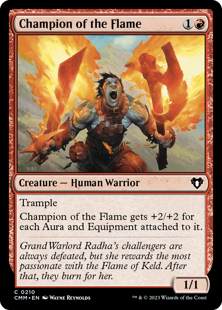 Champion of the Flame [Commander Masters] | Odin's Place