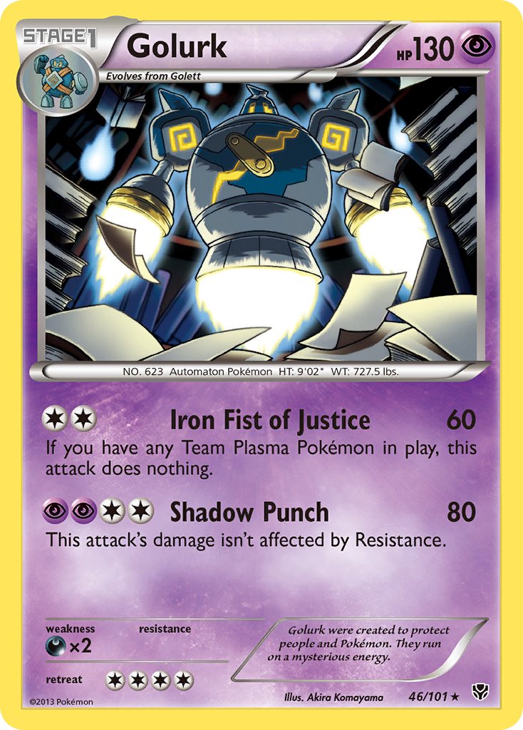 Golurk (46/101) (Theme Deck Exclusive) [Black & White: Plasma Blast] | Odin's Place