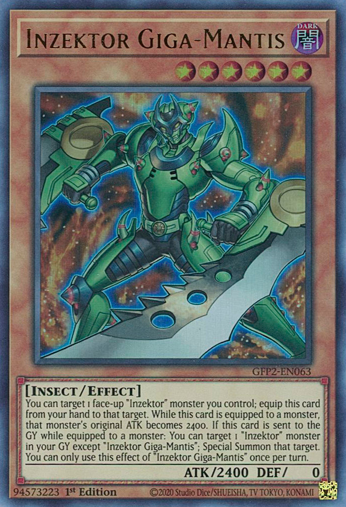 Inzektor Giga-Mantis [GFP2-EN063] Ultra Rare | Odin's Place
