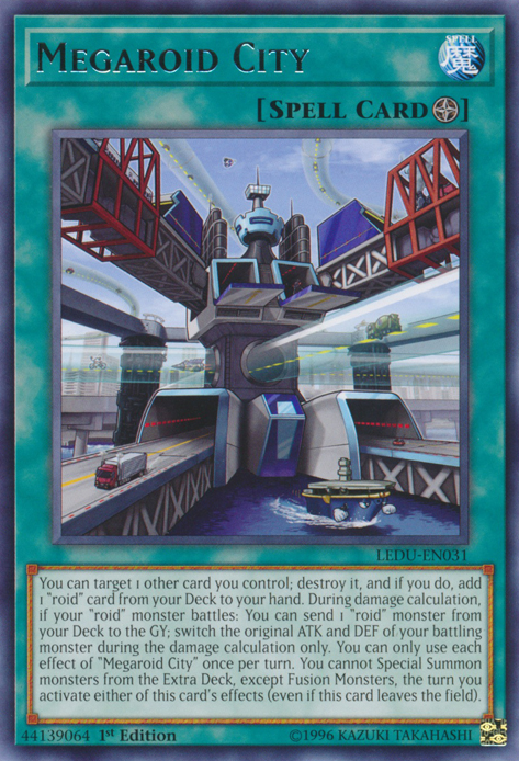 Megaroid City [LEDU-EN031] Rare | Odin's Place