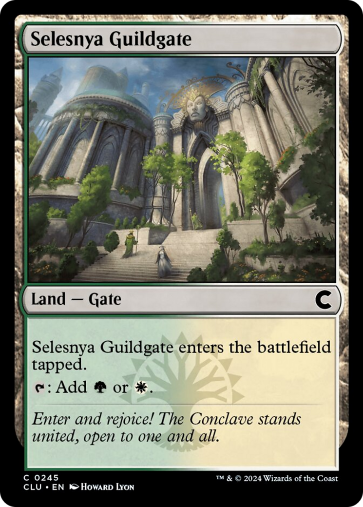Selesnya Guildgate [Ravnica: Clue Edition] | Odin's Place