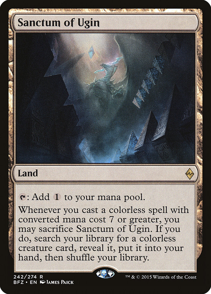 Sanctum of Ugin (242) [Battle for Zendikar] | Odin's Place
