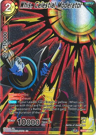 Whis, Celestial Moderator (SPR) (BT9-096) [Universal Onslaught] | Odin's Place