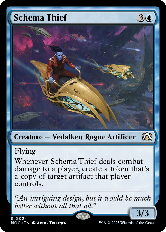 Schema Thief [March of the Machine Commander] | Odin's Place