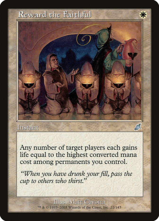 Reward the Faithful (22) [Scourge] | Odin's Place