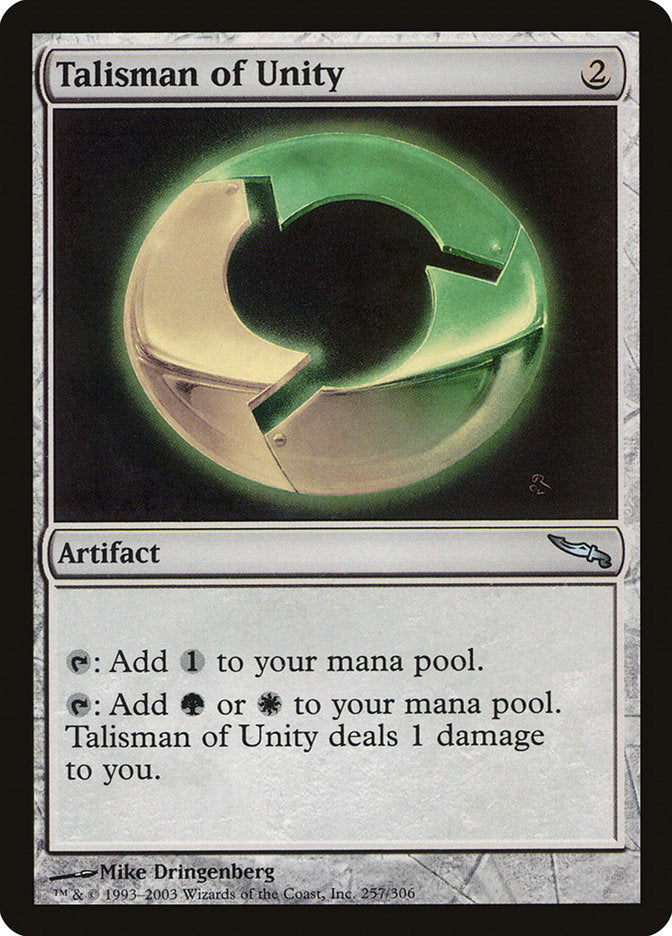 Talisman of Unity (257) [Mirrodin] | Odin's Place