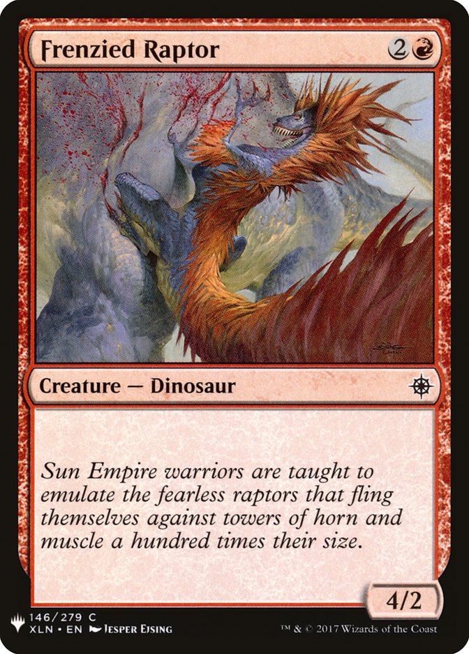Frenzied Raptor [Mystery Booster] | Odin's Place