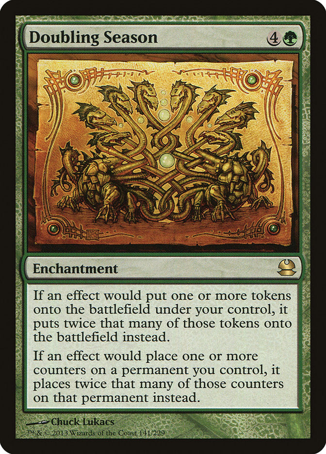 Doubling Season (141) [Modern Masters] | Odin's Place