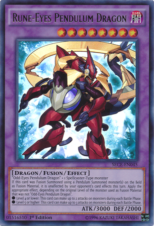 Rune-Eyes Pendulum Dragon [SECE-EN045] Ultra Rare | Odin's Place