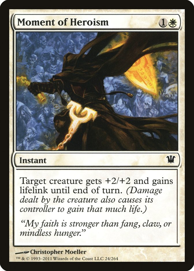 Moment of Heroism (24) [Innistrad] | Odin's Place