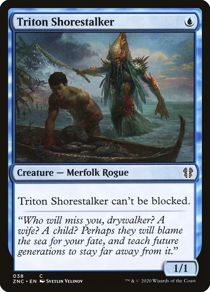 Triton Shorestalker [Zendikar Rising Commander] | Odin's Place