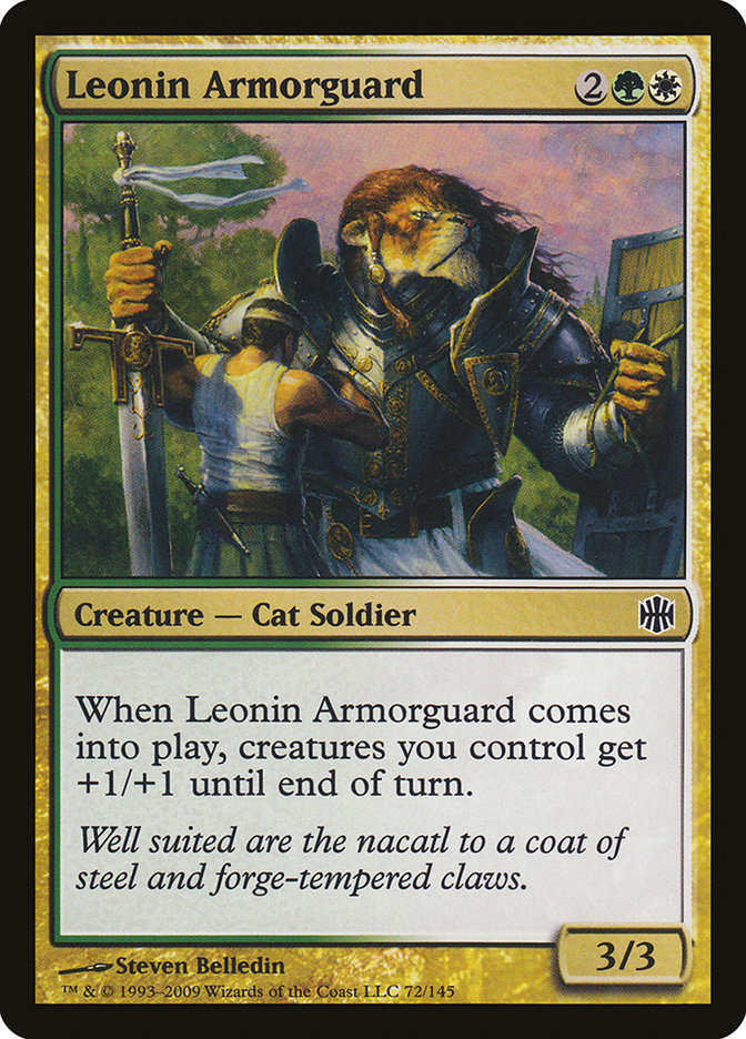 Leonin Armorguard (72) [Alara Reborn] | Odin's Place