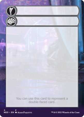 Helper Card (8/9) [Kamigawa: Neon Dynasty Tokens] | Odin's Place