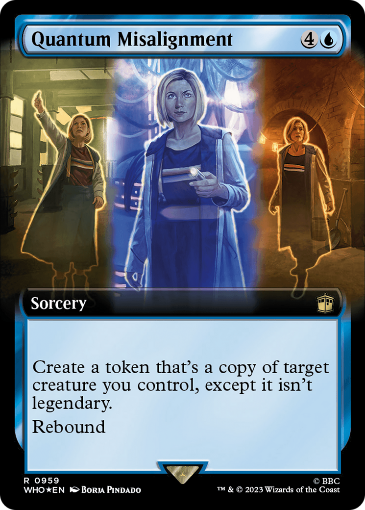 Quantum Misalignment (Extended Art) (Surge Foil) [Doctor Who] | Odin's Place