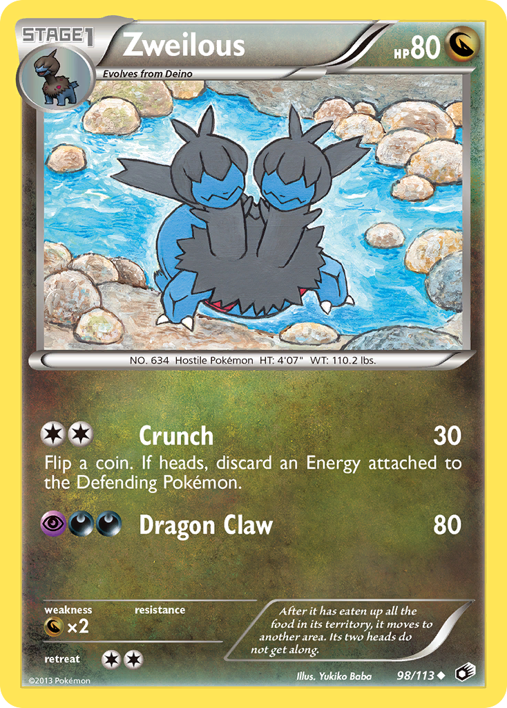 Zweilous (98/113) [Black & White: Legendary Treasures] | Odin's Place