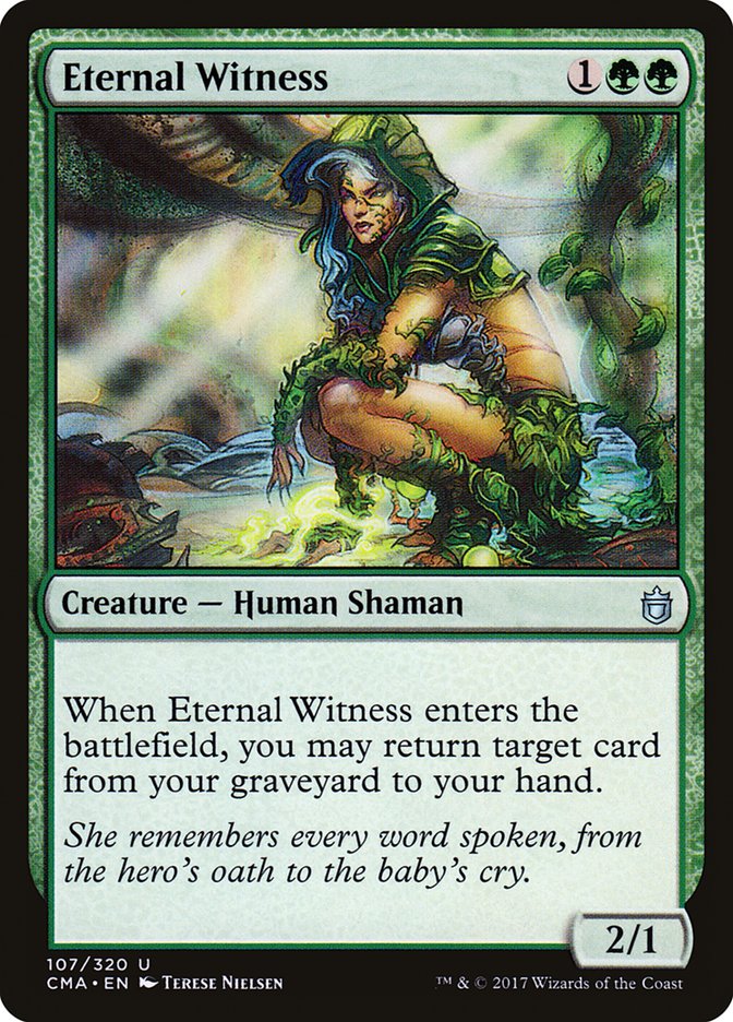 Eternal Witness (107) [Commander Anthology] | Odin's Place