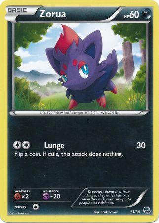 Zorua (13/30) [Black & White: Trainer Kit - Zoroark] | Odin's Place