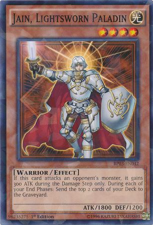 Jain, Lightsworn Paladin [BP03-EN042] Shatterfoil Rare | Odin's Place