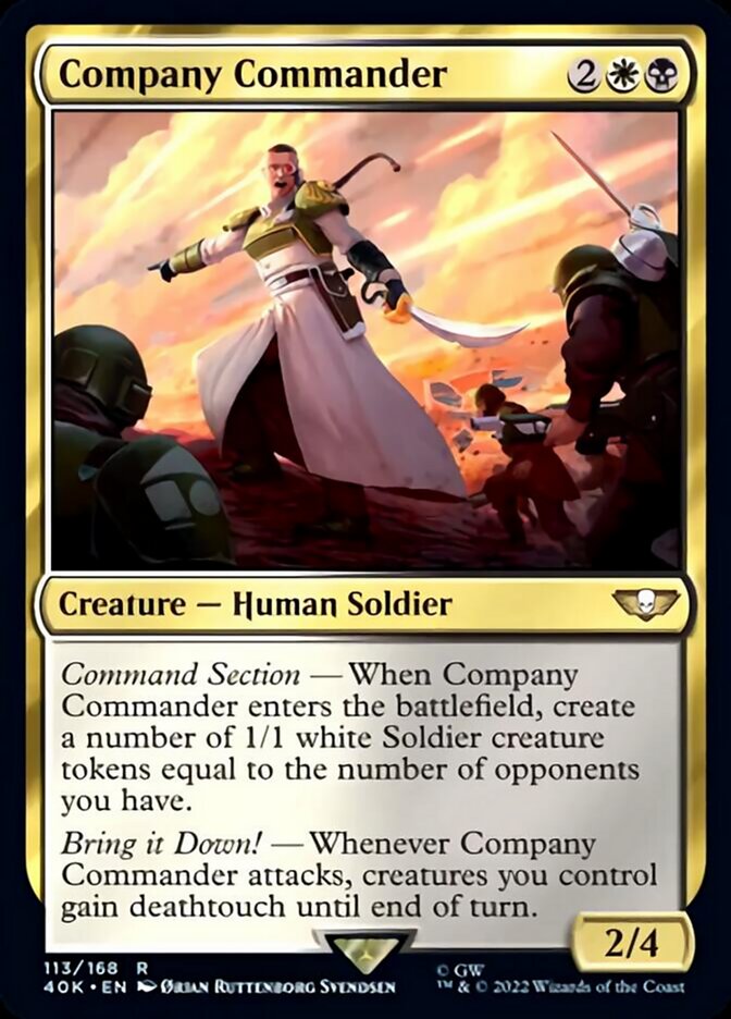 Company Commander [Warhammer 40,000] | Odin's Place